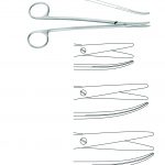 METZENBAUM SLIM SCISSORS, S-CURVED