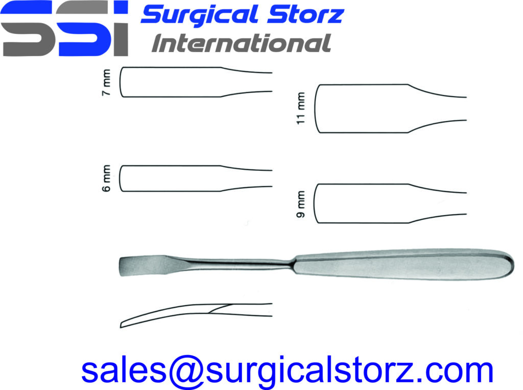 OBWEGESER PERIOSTEAL ELEVATOR, 18CM, 6MM, BEVELED EDGE - Surgical Storz ...