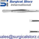 WAUGH TISSUE FORCEPS, 15CM, 1X2 TEETH