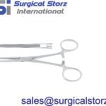 Bainbridge Heamostatic Forcep   Straight, Longitudinally Serrated 18.5 cm (7 ¼”)