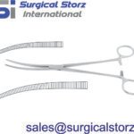 Carfoord Heamostatic Forcep   Curved 18 cm (9 ¾”)