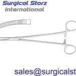 Holzbach Hysterectomy Forcep Curved  24.5 cm (9 ¾”)