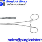Leriche Heamostatic Forcep   Straight, 1 x 2 Teeth 15.5 cm (6”)