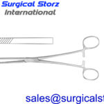 Nissen Bile Duct Clamp Curved Downards  21.5  cm (8 ½”)