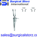 SKIN RETRACTOR, 10CM, CROSS ACTION,  4X4 SHARP PRONGS