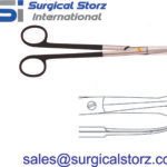 SOLZ "GOLD TIP" SUPERCUT SCISSORS,  20CM, CURVED, STRONG BEVEL  ON SHANK