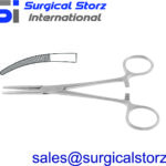 kelly Heamostatic Forcep Curved 14 cm (5 ½”)