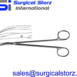 DeBakey Arteriotomy Scissor  Curved  17.5 cm (7”)