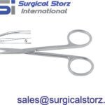 Lexer-Baby Dissecting Scissor  Curved   10 cm (4”)