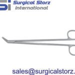 Potts-Smith Vascular Scissor  Angled on Flat  18.5 cm (7 ¼”)
